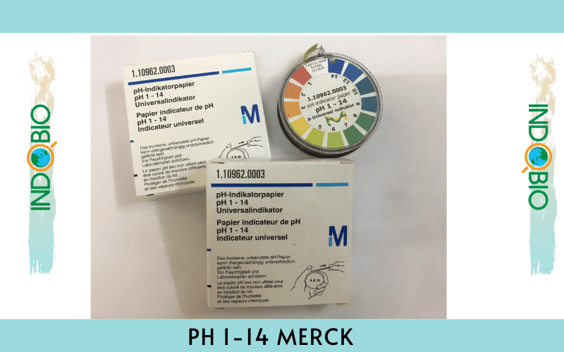 giấy quỳ tím đo ph 1-14 Merck -Đức